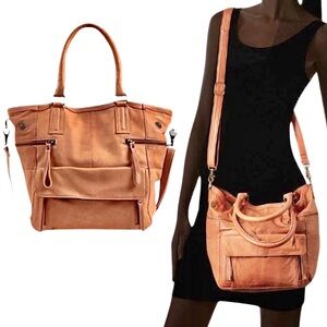 NWT* DAY‎ & MOOD Hannah Small Satchel in Tan